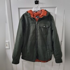 Marmot Dark Green And Burnt Orange Outerwear
